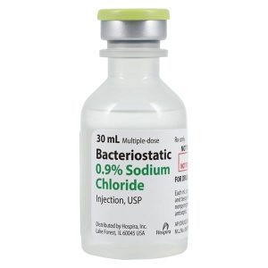 30ml Bacteriostatic Sodium Chloride research compound — Exceed Enhancement