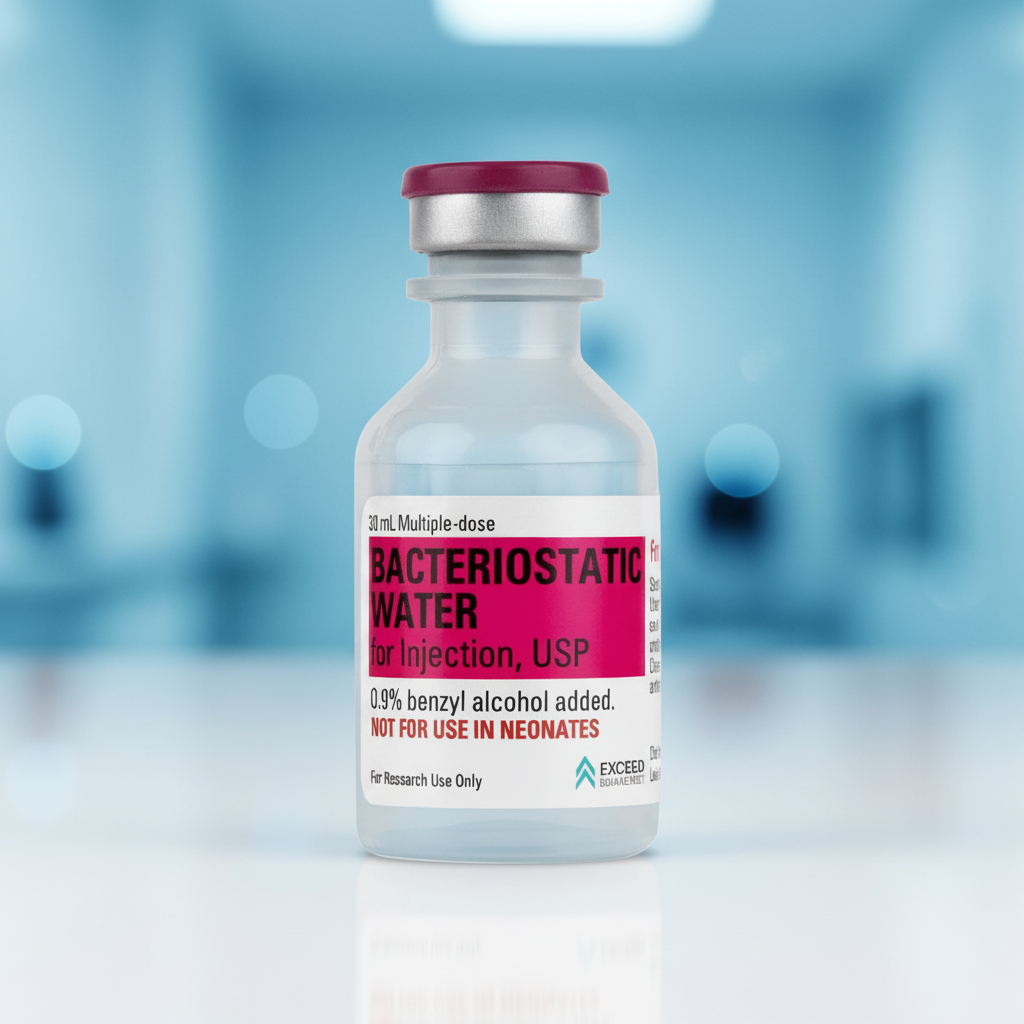 30ml Hospira Bacteriostatic water research compound — Exceed Enhancement